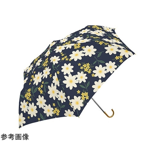MKN 55cm耐風楽ミニ傘 フルールブ