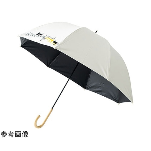 MKN 黒コーティング傘 55cm手開き