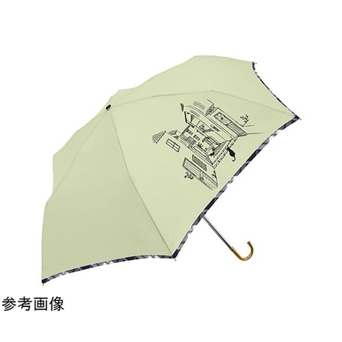 MKN 55cm耐風楽ミニ傘 チェックパ