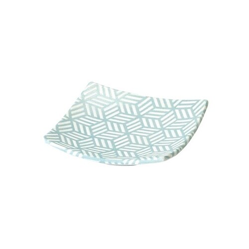 用美 角小皿 水 yamaco27940