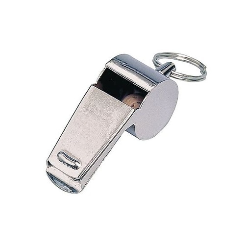 真鍮製ホイッスル(ヒモ付) 3732