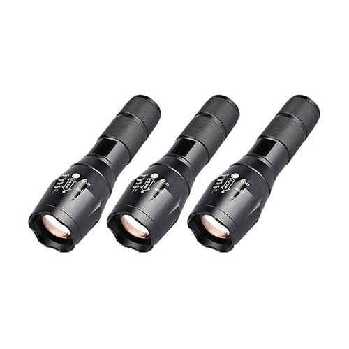 超強力LEDズームライト 3本セット D