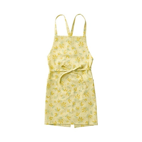 エプロン 着脱のしやすい前結び&バックク