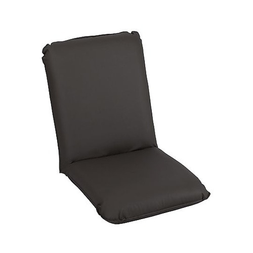 LHフラット座椅子 レザー BK