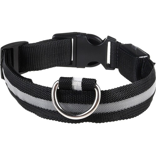 充電式LEDライト首輪ブラック DL−Y