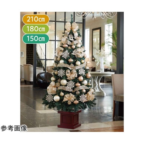 スクエアベースクリスマスツリーセット シ