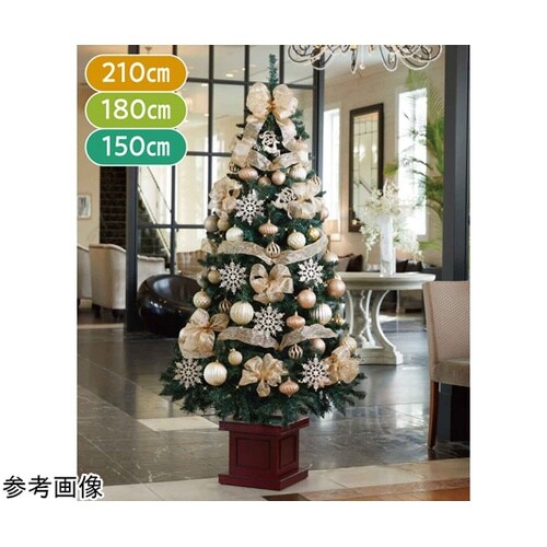 スクエアベースクリスマスツリーセット シ