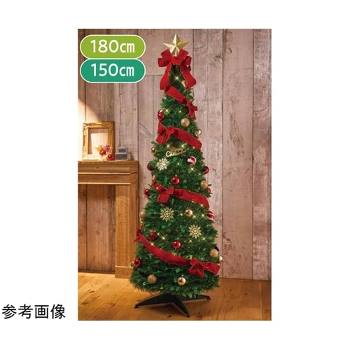 ライト付きポップアップクリスマスツリー
