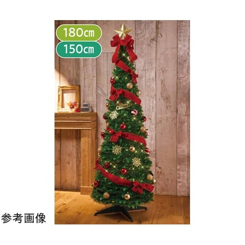 ライト付きポップアップクリスマスツリー
