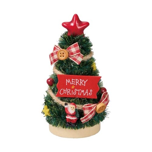 卓上ミニクリスマスツリー 11cm サン