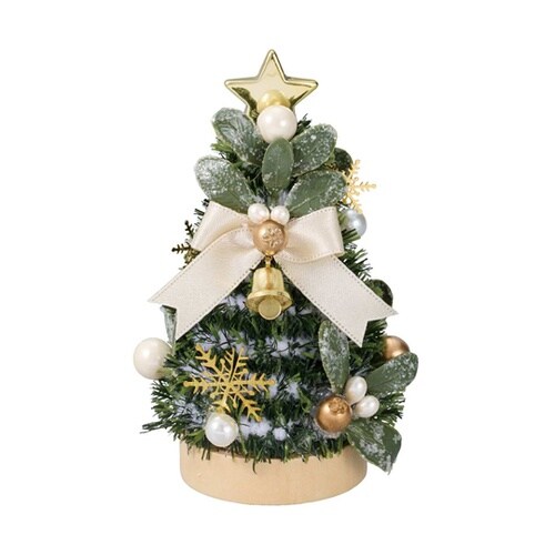 卓上ミニクリスマスツリー 11cm アイ