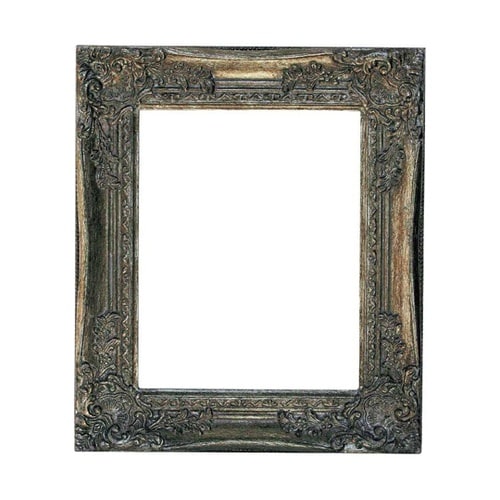 アンティークスタイルフレーム 小 シルバ
