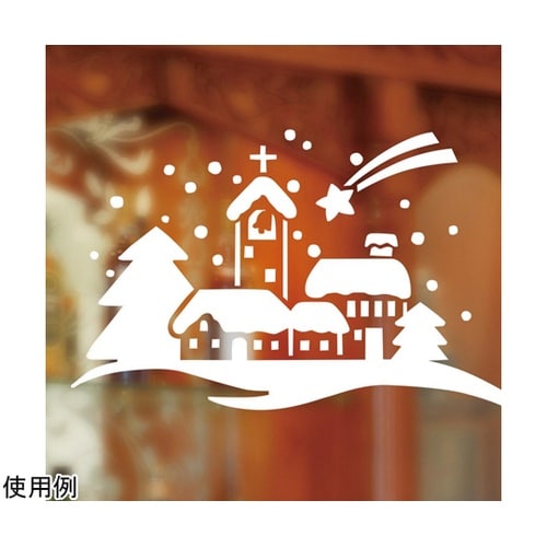 スノースプレー用型紙 M 雪景色 58−