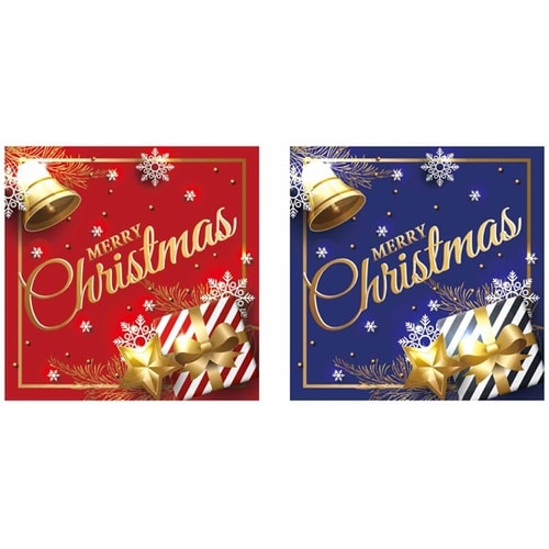 10枚 クリスマス(ギフト&ベル)テーマ