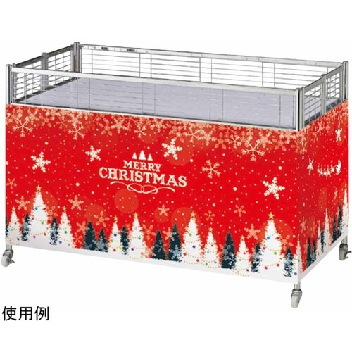 ワゴン幕 ホワイトクリスマス 58−12