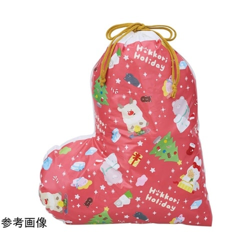 20枚 ブーツ型 巾着ギフトバッグ ほっ