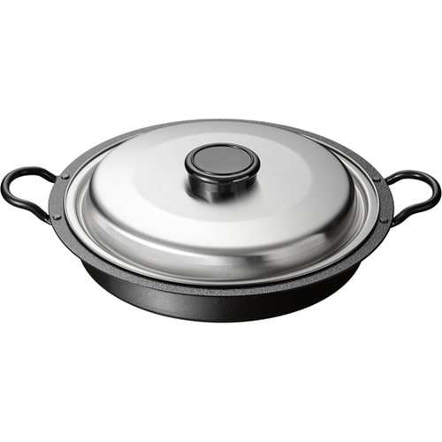 燕三 IH鉄焼肉餃子鍋 26cm(ST蓋