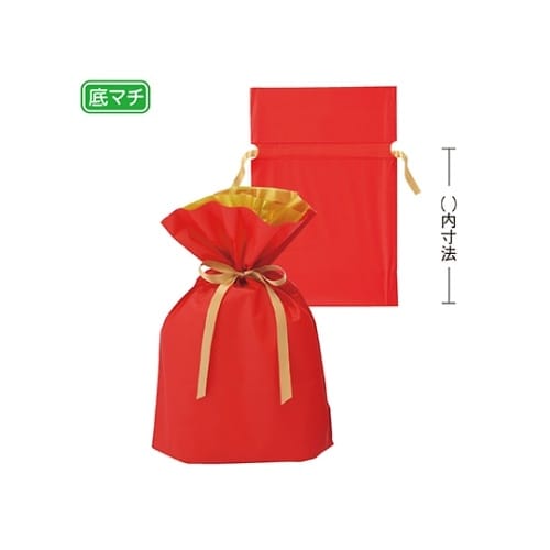 【20枚】梨地リボン付きギフトバッグ レ