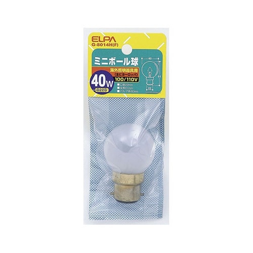 G−8014H(F) ミニボール 40W