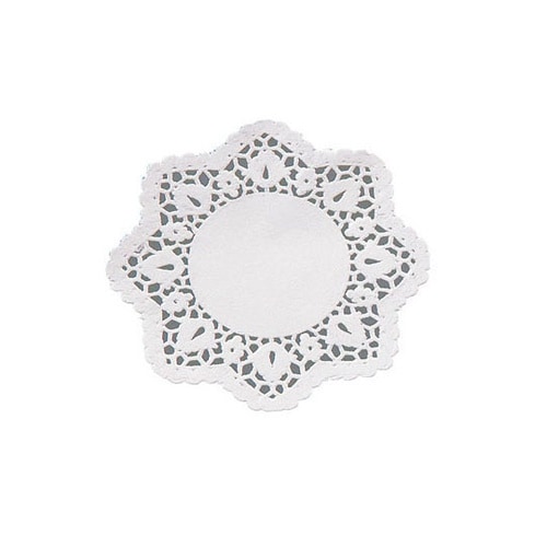 XLC2102 丸型レースペーパー 5号