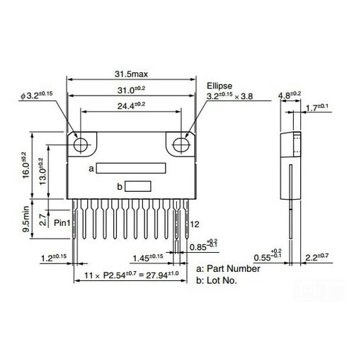 SLA4391 (Hブリッジ) アレイ