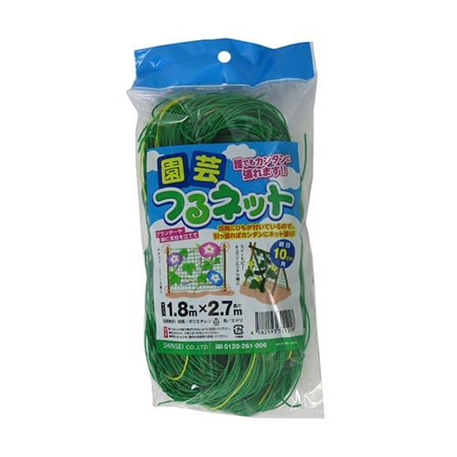 園芸つるネット 10cm目 1.8m×2