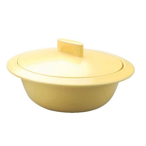 6985110 IH 土鍋 イエロー