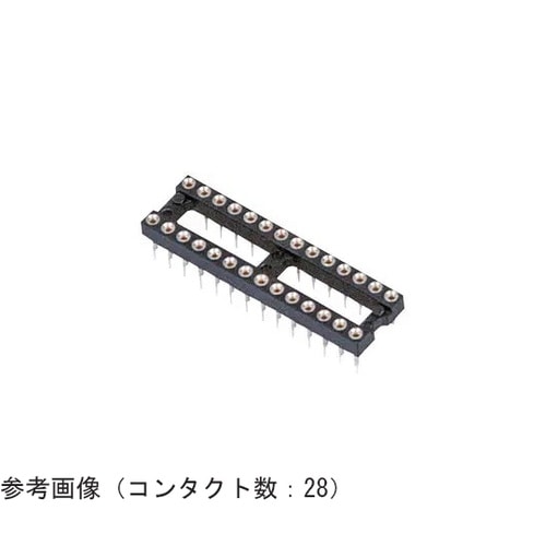 ソケット24 ポジション スルー ホール