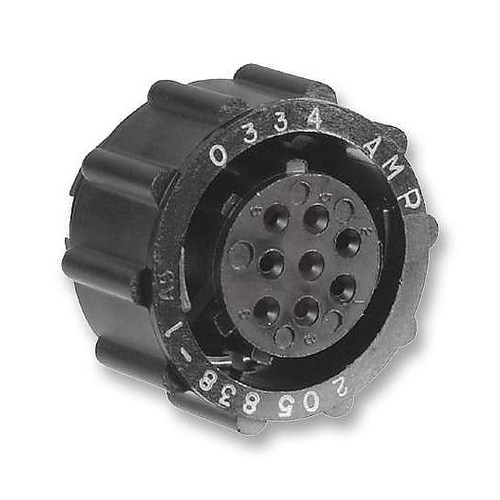 205838−1 円形 コネクタ プラグ