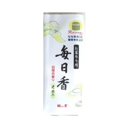 お墓参り用毎日香 4把入