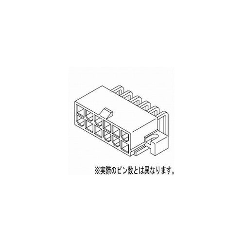 4.2mmピッチニューミニフィットヘッダ