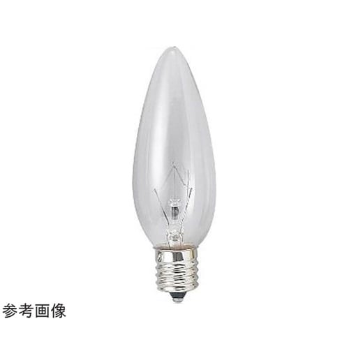 シャンデリア球 E12 クリア 10W