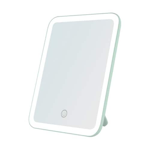 LEDメイクアップミラー ミント YBM