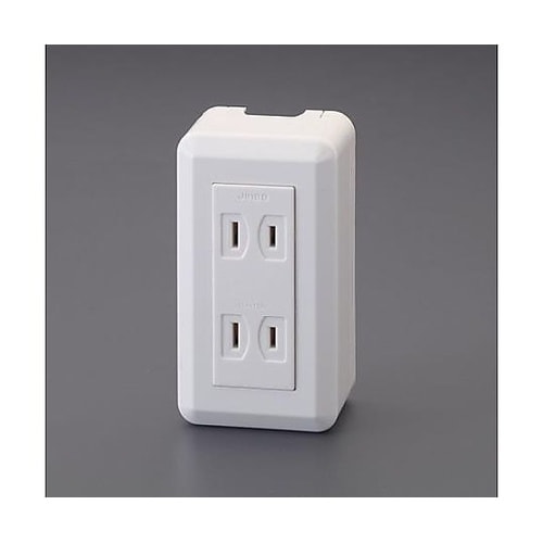 125V/15A コンセント(角型・2口