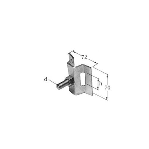 バンド支持金物(機器類取付) TYS−3
