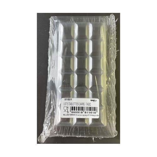 板チョコモールド 18ケ付 5枚入り 8