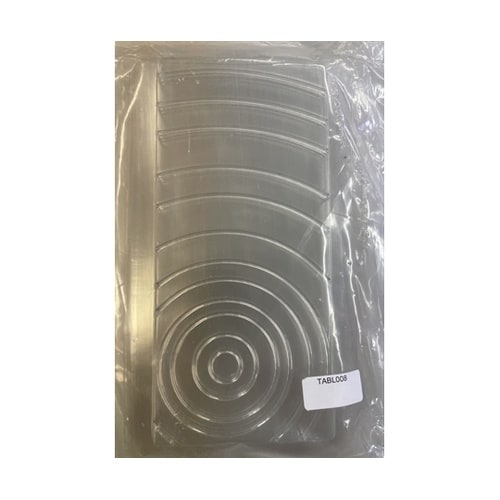 板チョコモールド 波紋 5枚入り 815