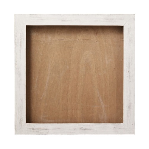 Natural wood frame X