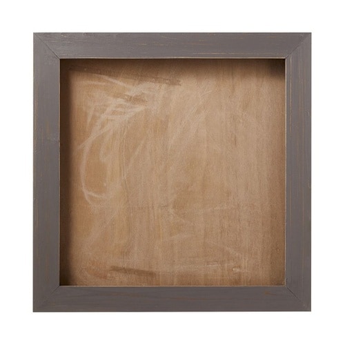 Natural wood frame X