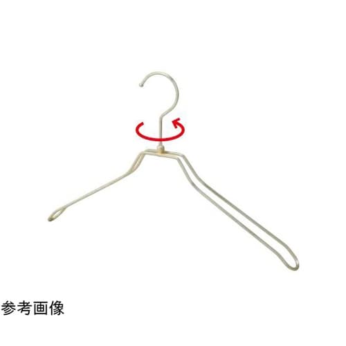 平型スチール製ハンガー ゴールド 平型肩