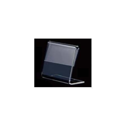 透明アクリルL型ショーカード立て B9ヨ