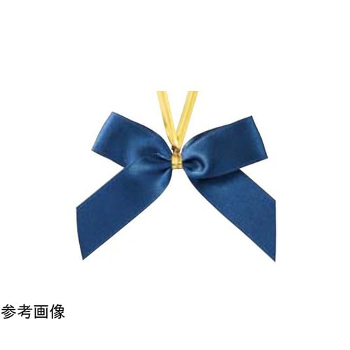 リボンタイ 両面サテン ネイビー 小 2