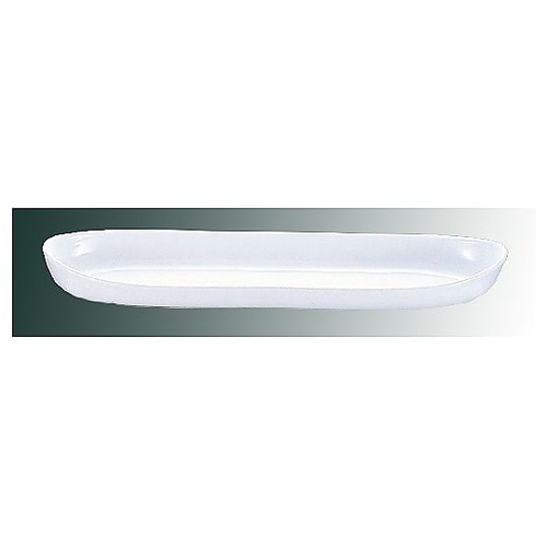 カヌー皿 No.420 52cm ホワイ
