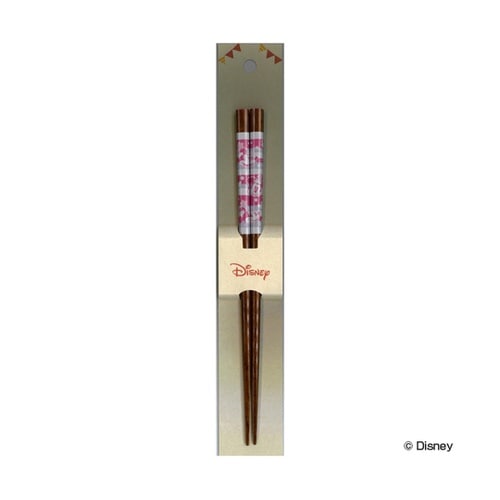 箸 21cm ミニーマウス ボーダー