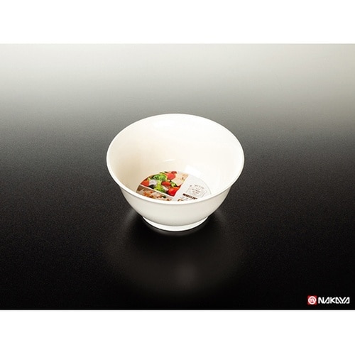 レンジ丸鉢 白 K399−1