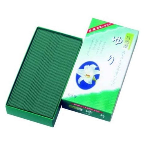 線香 自然派 ゆり バラ詰 100g