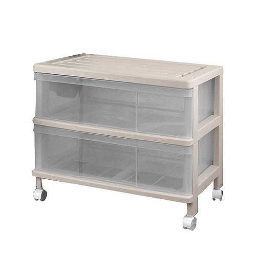 収納ケース ハンガーイン収納ケース ワイド 2段