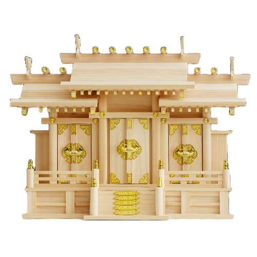 神棚 屋根違い 三社 中
