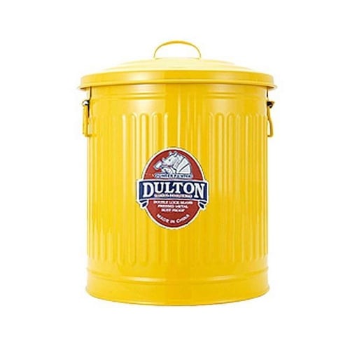 ダルトン DULTON ゴミ箱 イエロー