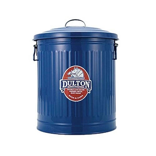 ダルトン DULTON ゴミ箱 ブルー